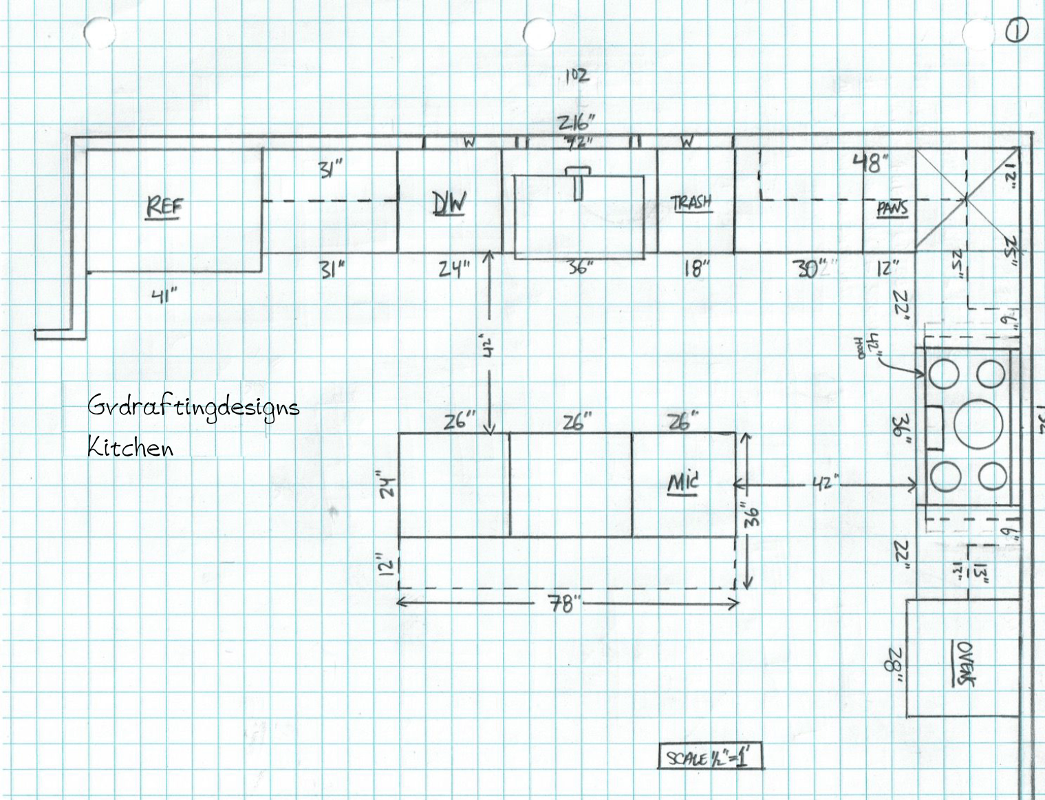 Kitchen Blueprint 1